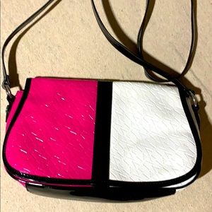 Patten Leather Armani Logo Bag